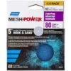 Norton MeshPower 5 In. Ceramic Hook And Loop Mesh Sanding Disc 80 Grit 10 Pk