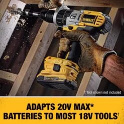 DeWalt 20V MAX DCA2203C Lithium-Ion Battery Adapter Kit 4 Pc -Norto Shop 0722255a 3010 45f3 8425 57fb1617c3ef