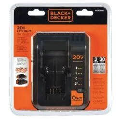 Black & Decker Black+Decker 20 V Lithium-Ion Battery Charger 1 Pc -Norto Shop 10b69406 34bf 4496 b752 febfdd5250c8