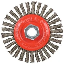 Forney 4 In. Stringer Wire Wheel Brush Metal 20000 Rpm 1 Pc