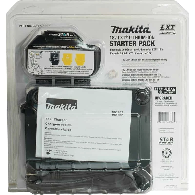 Makita LXT 18 V Lithium-Ion Battery Charger Kit 2 Pc 5 Makita LXT 18 V Lithium-Ion Battery Charger Kit 2 Pc - Image 3