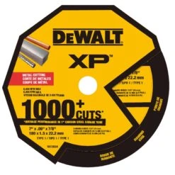 DeWalt XP 7 In. D X 7/8 In. Diamond Metal Cutting Wheel 1 Pk