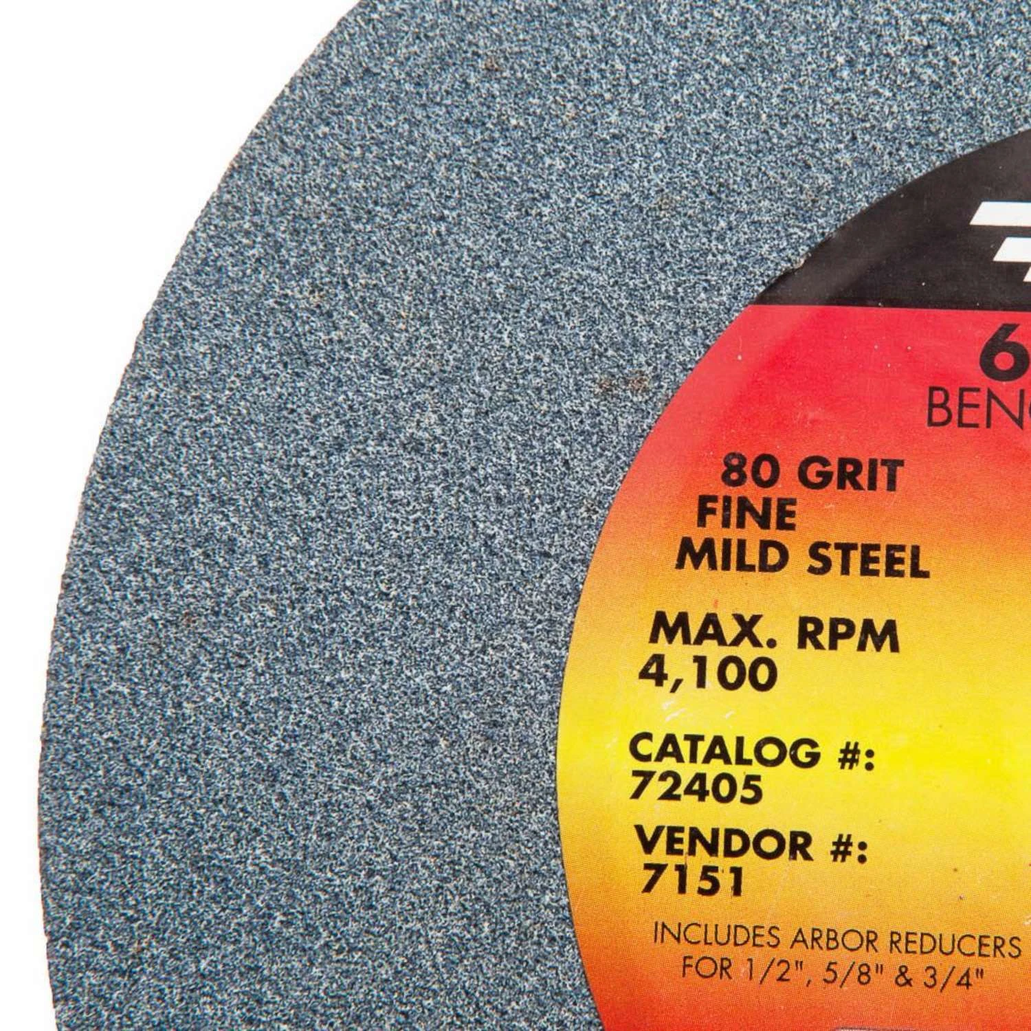 Forney 6 In. D X 1 In. Bench Grinding Wheel 4 Forney 6 In. D X 1 In. Bench Grinding Wheel - Image 2