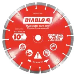 Diablo 10 In. D X 7/8 In. Diamond Segmented Masonry Cut-Off Disc
