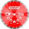Diablo 14 In. D X 1 In. Diamond Turbo Rim Masonry Cut-Off Disc