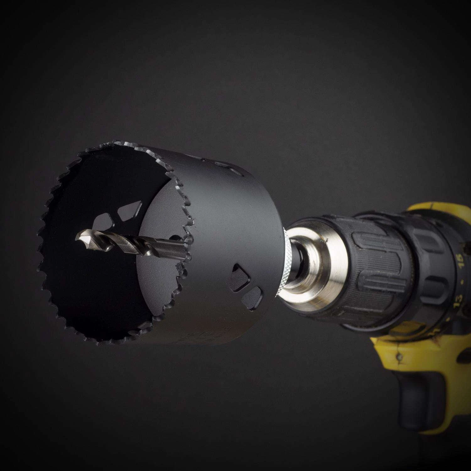 Trade A Blade Pozi-Lock 3/8 In. Spring-loaded Hole Saw Mandrel 1/4 In. Hex 1 Pc 5 Trade A Blade Pozi-Lock 3/8 In. Spring-loaded Hole Saw Mandrel 1/4 In. Hex 1 Pc - Image 3