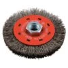 Forney 4 In. Crimped Wire Wheel Brush Metal 15000 Rpm 1 Pc