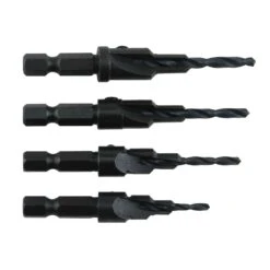 General 3/32 In. Steel Screw Pilot Set 4 Pc