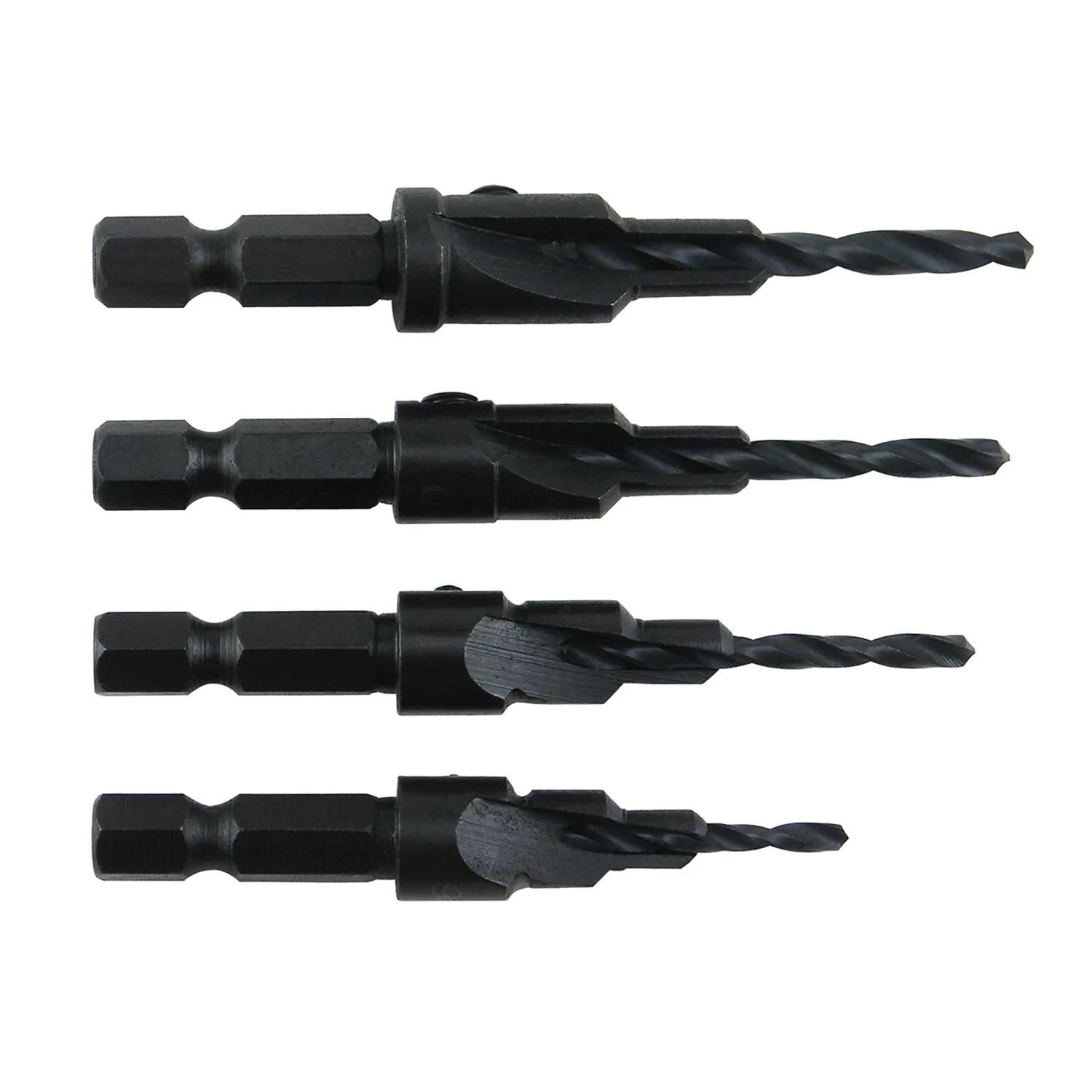 General 3/32 In. Steel Screw Pilot Set 4 Pc 3 General 3/32 In. Steel Screw Pilot Set 4 Pc