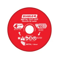 Diablo 4-1/2 In. D X 7/8 In. Diamond Metal Cut-Off Wheel
