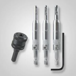 Make It Snappy 5/64 7/64 9/64 In. Steel Self-Centering Hinge Bit Set 3 Pc