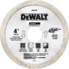 DeWalt High Performance 4 In. D X 5/8 In. Diamond Wet/Dry Tile Blade 1 Pc