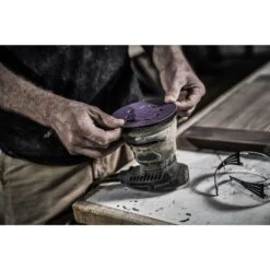 3M Ultra Durable 5 In. Ceramic Hook And Loop Sanding Disc 80 Grit 10 Pk -Norto Shop 5b42f974 cd9b 4c8d ad86 8aa14120c5c4