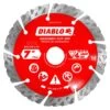 Diablo 7 In. D X 7/8 In. Diamond Segmented Turbo Masonry Cut-Off Disc