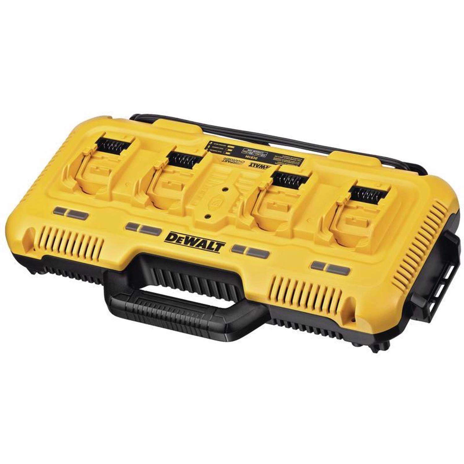 DeWalt 20V MAX DCB104 20 V Lithium-Ion 4-Port Fast Charger 1 Pc 2 DeWalt 20V MAX DCB104 20 V Lithium-Ion 4-Port Fast Charger 1 Pc