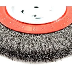 Forney 8 In. Crimped Wire Wheel Brush Metal 6000 Rpm 1 Pc -Norto Shop 674941ea 1c83 49f5 ae54 b116bab9ffa3