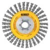 DeWalt 4 In. Coarse Crimped/Knotted Wire Wheel Brush Carbon Steel 20000 Rpm 1 Pc -Norto Shop 6bdbfe24 c3d8 469c b155 1337d9a285ed
