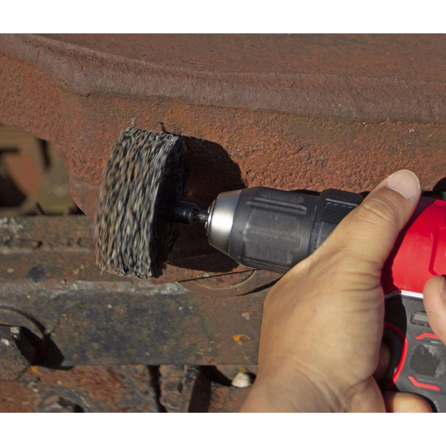 Ace 4 In. Silicon Carbide Bolt-On Drill Mount Paint And Rust Remover Disc 24 Grit Extra Coarse 2 Pk 5 Ace 4 In. Silicon Carbide Bolt-On Drill Mount Paint And Rust Remover Disc 24 Grit Extra Coarse 2 Pk - Image 3