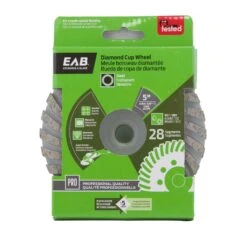 Exchange-A-Blade 5 In. D X 7/8 In. Swirl Cup Grinding Wheel