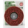 Shopsmith 4.5 In. Silicon Carbide Center Mount Paint And Rust Remover Disc 60 Grit Coarse 1 Pk