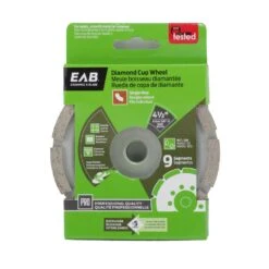 Exchange-A-Blade 4-1/2 In. D X 7/8 In. Segmented Single Row Cup Grinding Wheel