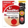 Diablo SandNet 6 In. Aluminum Oxide Hook And Lock Sanding Disc 400 Grit Fine 10 Pk