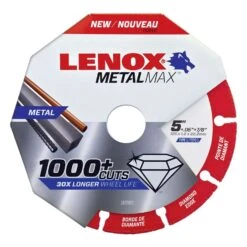 Lenox MetalMax 5 In. D X 7/8 In. Diamond/Metal Cut-Off Wheel 1 Pc -Norto Shop a2ae19aa 49d1 4648 be3a 77edf05cb7eb