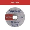 Dremel EZ Lock 1-1/2 In. D X 1/8 In. Fiberglass Metal Cut-Off Wheel 5 Pk 1 Dremel EZ Lock 1-1/2 In. D X 1/8 In. Fiberglass Metal Cut-Off Wheel 5 Pk -Norto Shop aebf5744 576a 40fd b683 07e1c8e3b4aa