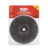 Weiler Vortec Pro 8 In. Crimped Wire Wheel Brush Carbon Steel 6000 Rpm 1 Pc