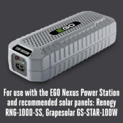 EGO Power+ Nexus 12 V Solar Panel Battery Charger 1 Pc -Norto Shop b292a273 c64f 47e5 a36b 4c3f2ba7bc0f