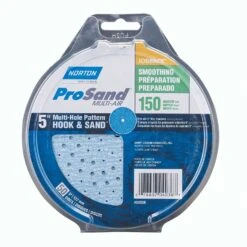 Norton ProSand 5 In. Ceramic Alumina Hook And Loop A975 Sanding Disc 150 Grit Fine 50 Pk