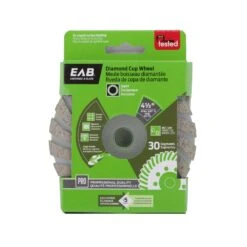 Exchange-A-Blade 4-1/2 In. D X 7/8 In. Swirl Cup Grinding Wheel