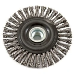 Forney 4 In. Stringer Wire Wheel Brush Steel 15000 Rpm 1 Pc -Norto Shop cc245e29 6d1d 4125 90c9 5bc23ed13d6b