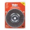 Weiler Vortec Pro 6 In. Crimped Wire Wheel Brush Carbon Steel 6000 Rpm 1 Pc