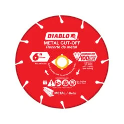 Diablo 6 In. D X 7/8 In. Diamond Metal Cut-Off Wheel