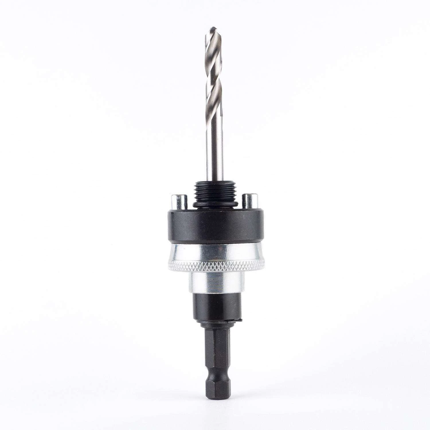 Trade A Blade Pozi-Lock 3/8 In. Spring-loaded Hole Saw Mandrel 1/4 In. Hex 1 Pc 4 Trade A Blade Pozi-Lock 3/8 In. Spring-loaded Hole Saw Mandrel 1/4 In. Hex 1 Pc - Image 2