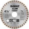 DeWalt High Performance 4-1/2 In. D X 7/8 In. Diamond Turbo Masonry Cut-Off Blade 1 Pc -Norto Shop e97c4641 33c0 49e9 ab64 208083cfabc8