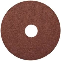 Norton 4.5 In. Aluminum Oxide Center Mount F226/F240 Fiber Disc 80 Grit Coarse 25 Pk
