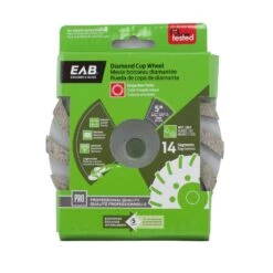 Exchange-A-Blade 5 In. D X 7/8 In. Turbo Single Row Cup Grinding Wheel