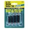 Wolfcraft Steel Tapered Screw Setter Set 4 Pc